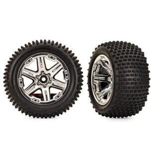 Traxxas TRX3779X Alias Reifen auf 2.8 RXT-Felge chrom hinten (2)