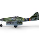 Spektrum EFLU31050 UMX Me 262 30mm EDF Jet BNF Basic mit AS3X und SAFE Select