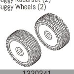 Absima 1330341 Buggy Räderset (2)