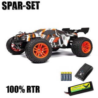 Maverick MV150403 Quantum2 XT 1:10 Stadium Truck brushed - Rot - 100% RTR SET