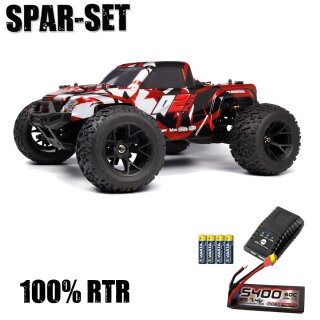 Maverick MV150405 Quantum2 MT Flux 1:10 Monster Truck brushless rot 100% RTR SET