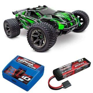 Traxxas 67097-4 Rustler Ultimate 4x4 VXL Stadium Truck Brushless - grün Spar Set