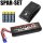 LiPo-Starter-Kit: Balancer-Lader + 4200mah 2S 7,4V Akku + Batterien - EC3 EC-3