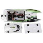 Amewi 26113 Green Arrow Katamaran brushless Jetantrieb 400mm 2,4GHz Sender RTR