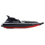 Amewi 26112 Black Turbo Militärboot mit Jetantrieb 420mm RTR schwarz