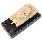 Amewi 23106 1:72 Abrams Mini-Panzer mit IR-Battle-Funktion RTR