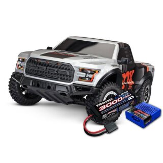 Traxxas 58394-4-FOX Ford F-150 Raptor FOX 1:10 2WD Pickup-Truck BL-2S Spar-Set