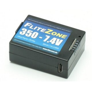Pichler 16088 LiPo Akku FliteZone 350mAh 2S 7,4V (z.B. für EC135)