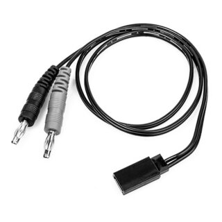 LRP 499201 Ladekabel - 50cm - 4mm | Futaba,Sanwa,Graupner,JR RX/TX