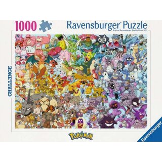 Ravensburger 00460 Puzzle Challenge Pokémon Teileanzahl: 1000