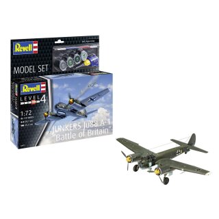 Revell 64972 1:72 Model Set Junkers Ju88 A-1 "Battle of Britain"