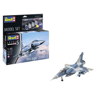 Revell 63813 1:48 Model Set Dassault Mirage 2000C