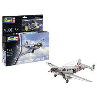 Revell 63811 1:48 Model Set Beechcraft Model 18