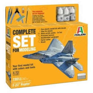 Italeri 72011 1:72 Modell-Set F-22 Raptor 510072011