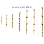 Krick 63055 Relingstütze 35mm 3 Durchz(10)