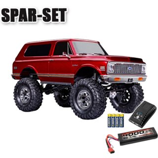 Traxxas 92086-4 TRX-4 1972 Blazer HighTrail 1:10 Crawler 100%RTR Starter-Set Rot
