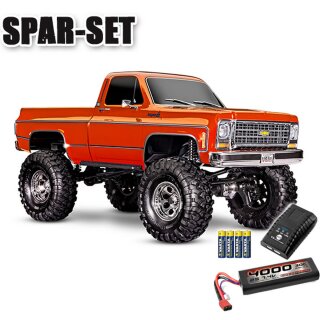 Traxxas 92056-4 TRX-4 Chevrolet K10 High Trail 1:10 4WD 100%RTR Starter-Set Kupfer