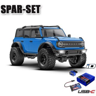 Traxxas 97074-1 TRX-4M Ford Bronco 4x4 RTR 1:18 4WD - Starter-Set Area 51