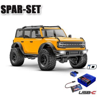 Traxxas 97074-1 TRX-4M Ford Bronco 4x4 RTR 1:18 4WD - Starter-Set orange