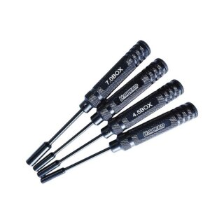 H-Speed HSPZ202 Stealth Tools Steckschlüssel Set (4) 4.0, 4.5, 5.5, 7.0mm