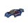 Traxxas 3721-BLUE Karo Rustler blau clipless TRX3721-BLUE