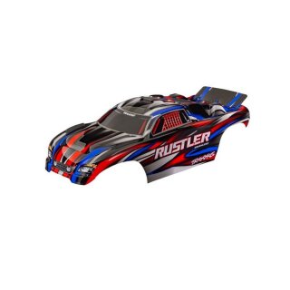 Traxxas 3721-RED Karo Rustler rot clipless TRX3721-RED