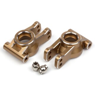 Maverick MV150487 Aluminium Rear Hub Set (Gold/2pcs)