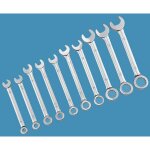 Krick 455520 Ring- + Maulschlüsselsatz 10-teilig...