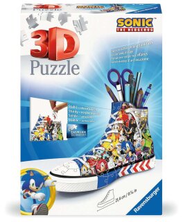 Ravensburger 11593 Sneaker Sonic the Hedgehog 3D Puzzle 108 Teile