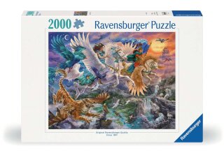 Ravensburger 00806 Auf dem Pegasus durch die Lüfte Puzzle 2000 Teile