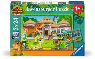 Ravensburger 01057 Leben in der Wildnis Puzzle 2x24 Teile