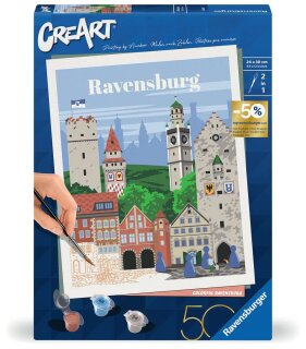 Ravensburger 23685 Farbenfrohes Ravensburg Malen nach Zahlen