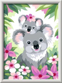 Ravensburger 23936 Koala Cuties Malen nach Zahlen