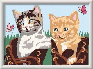 Ravensburger 23955 Kätzchen in Stiefeln Malen nach Zahlen