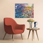 Ravensburger 00803 Farbenfrohe Cinque Terre Puzzle 2000 Teile