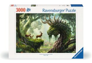 Ravensburger 00808 Der Walddrache erwacht Puzzle 3000 Teile