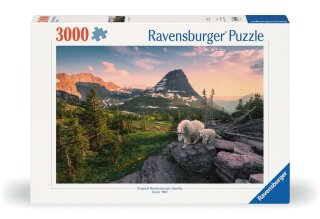 Ravensburger 00809 Almbock mit Baby Puzzle 3000 Teile