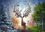 Ravensburger 01088 Der magische Hirsch & die vier...