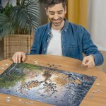 Ravensburger 01088 Der magische Hirsch & die vier Jahreszeiten Puzzle 1000 Teile