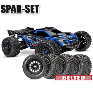 Traxxas 78086-4 XRT 4WD VXL-8S 2,4GHz Clipless blau - inkl Blk Belted Reifen