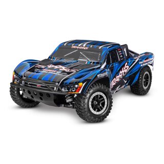 Traxxas 68386-4 Slash 4x4 VXL 1:10 Short Course Clipless HD 2,4GHz - blau