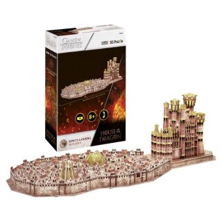 Revell 00225 3D Puzzle House of the Dragon "Kings Landing"