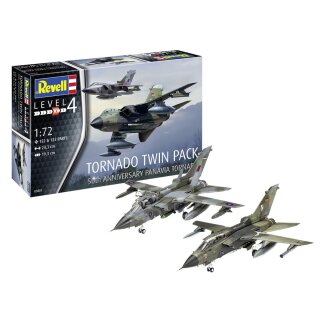 Revell 03801 1:72 Tornado Twin Pack 50th Anniversary Panavia Tornado