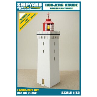 Krick 24692 1:72 Leuchtturm Rubjerg Knude Laser Kartonbausatz