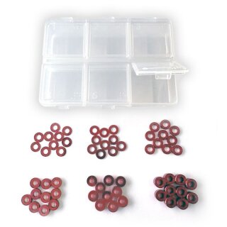 H-Speed HSPX063 Alu Unterlegscheiben Set rot (60)