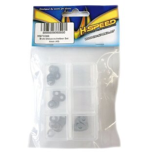 H-Speed HSPX066 Stahl Distanzscheiben Set 4mm (40)