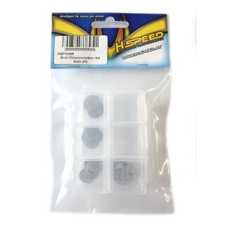 H-Speed HSPX068 Stahl Distanzscheiben Set 6mm (40)