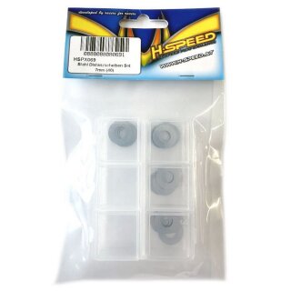 H-Speed HSPX069 Stahl Distanzscheiben Set 7mm (40)
