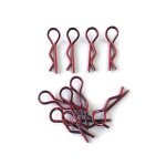 H-Speed HSPX056 Karosseriesplinte 1:8 rot 5x links, 5x...
