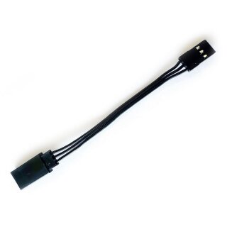 H-Speed HSPC220 Servokabel Verlängerung JR 75mm schwarz